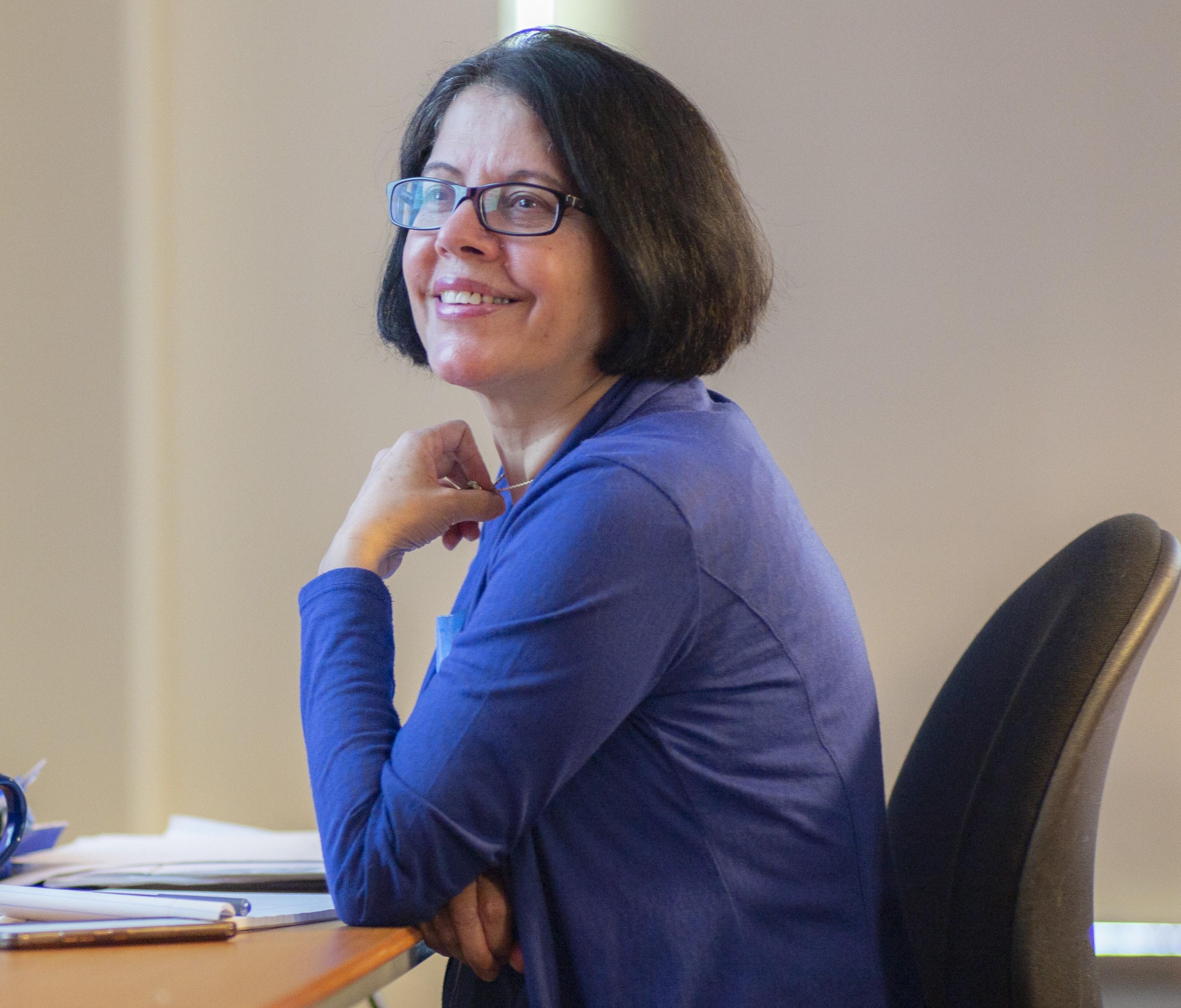 Farha Ghannam's portrait